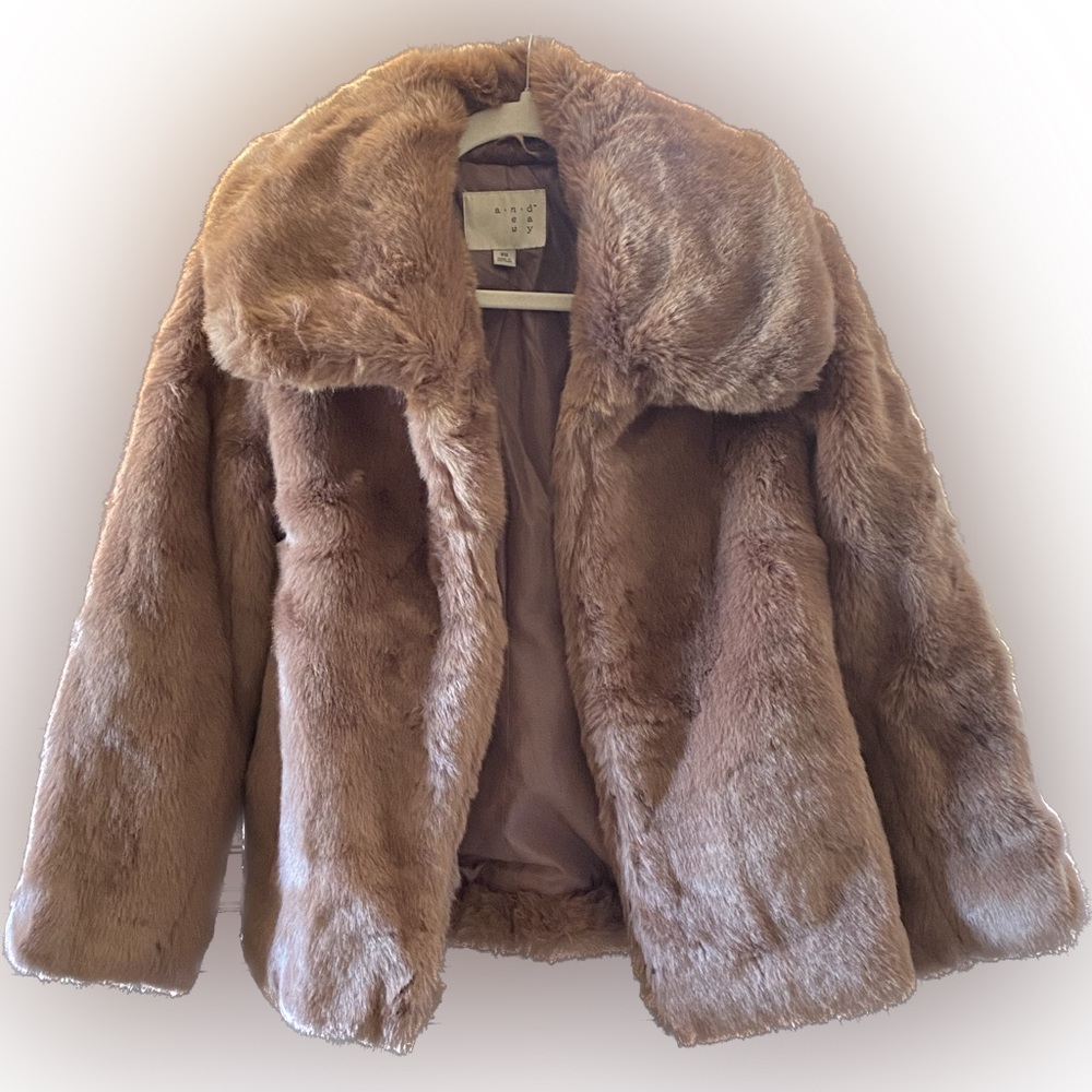 A New Day Faux Fur Coat